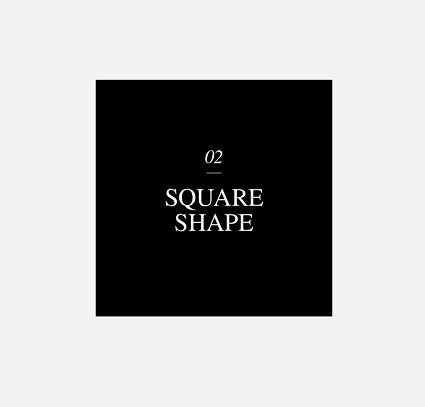 Square Shape Cosmetic Jar